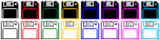 【アイコン】 フロッピーディスク フロッピーディスク２.png