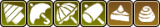 ファンシー武器&たべものアイコン6個 nazo_iconfancy6.png