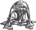 ツクールＭＶのスライムのモングラをメタル系化させてください。 Slime.png