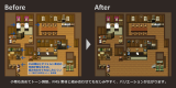 【デフォルトマップを格上げ】メリハリのある画面に仕上がるデフォルト改変タイルセット Tileset_BiforeAfter_Inside04.jpg