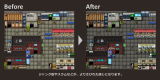 【デフォルトマップを格上げ】（SF）メリハリのある画面に仕上がるデフォルト改変タイルセット Tileset_BiforeAfter_SF01.jpg