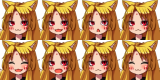 MV顔グラ差分素材【女の子】【九尾】 character3_face1.png