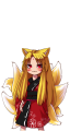MV顔グラ差分素材【女の子】【九尾】 character3_stand1.png