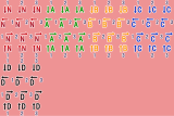 セルフスイッチの動作確認用のキャラクターチップ original_character_check_3.png