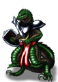 中型系多めドラゴン系モンスター素材セットその2 リザードマンＭＶ.png