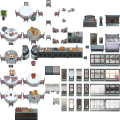 可愛いカフェテラス＆カントリーハウスset cafeE.png
