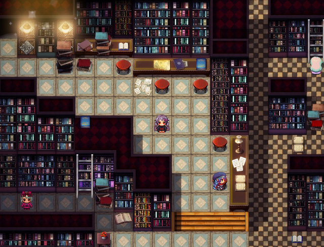 ファンタジーマップおまとめset （教会・図書館・リゾートなど） 図書館4.jpg
