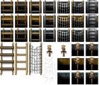 破れた網やロープ + 倒れた机と椅子 ハシゴと破け網と縄とハッチ.png