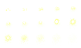 回復系アニメーション素材1～4 回復2.png