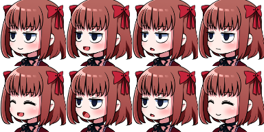 MV顔グラ差分素材【女の子】【ゴスロリ】 Actor016_Face001.png