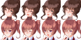 女戦士＆女生徒 face_1.png