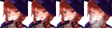 とんがり帽子の魔法使い娘 顔グラ＆立ち絵 face_wiz.png