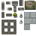 ワールドマップ用に小さい道路を作りました。 Asa_map2.png